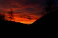 29 dicembre 2006, splendido tramonto dall'alpe Mara.